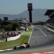 Dani Clos rueda en los Libres 1 de Montmeló