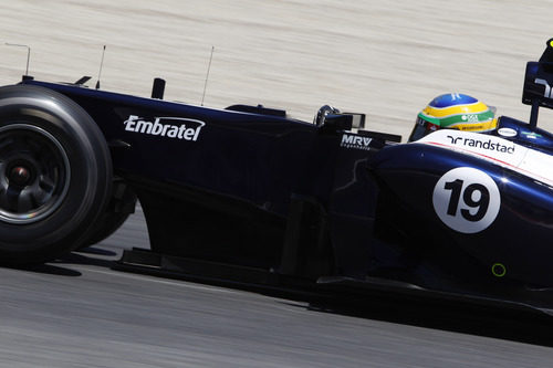 Bruno Senna pilota su FW34 en los segundos libres del GP de España 2012º