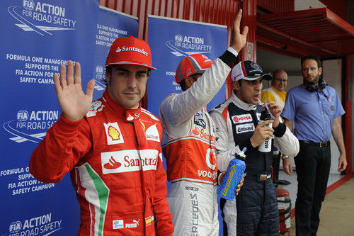 Fernando Alonso fue tercero en la clasificación del sábado