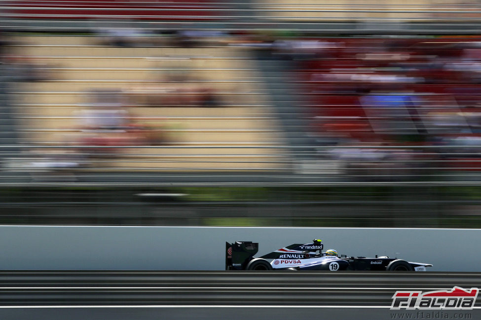 Bruno Senna se quedó eliminado en la Q1 en Barcelona