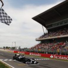 Pastor Maldonado gana el GP de España 2012