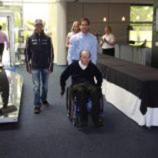 Frank Williams y Pastor Maldonado entran en Grove