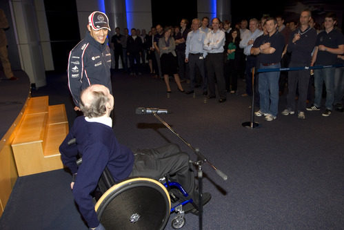 Complicidad entre Pastor Maldonado y Frank Williams