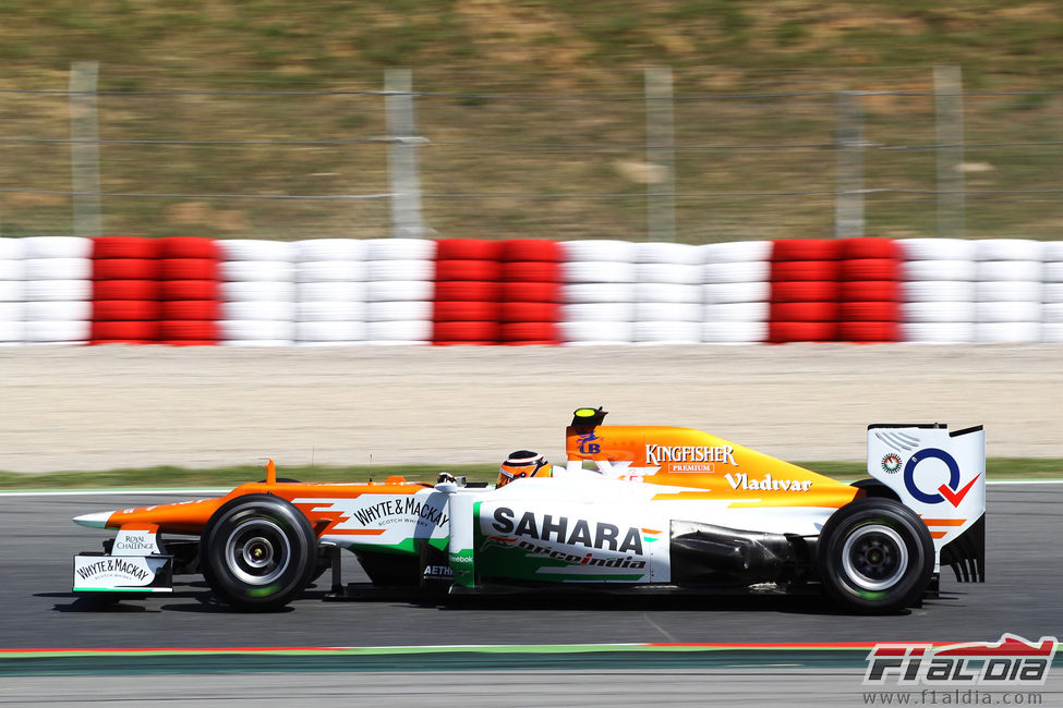 Nico Hülkenberg prueba las mejoras del VJM05