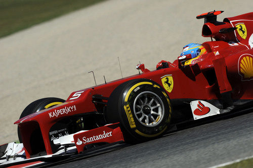 Primer plano del F2012 de Fernando Alonso