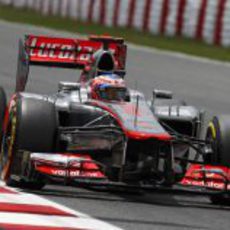 Jenson Button avanza en la Q2 del Gran Premio de España