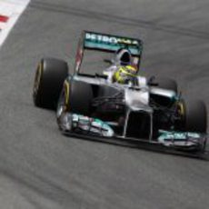 Nico Rosberg durante el sábado en Montmeló