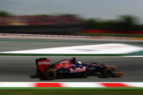 Daniel Ricciardo completa los Libres 3 del GP de España