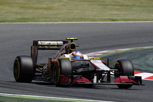 Narain Karthikeyan completa los Libres 3 en España