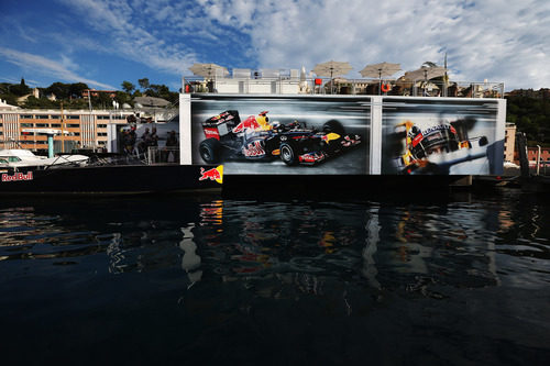 La 'Energy Station' de Red Bull en Mónaco