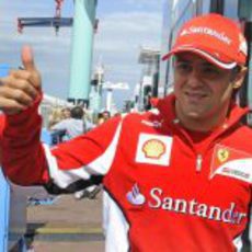 Felipe Massa llega a Mónaco