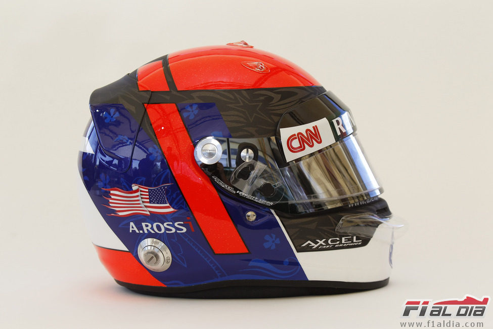 Casco de Alexander Rossi