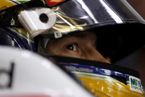 Bruno Senna en su FW34 durante los libres del GP de Mónaco 2012