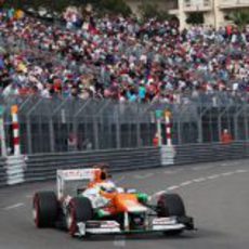 Paul di Resta exprime su VJM05 en Montecarlo