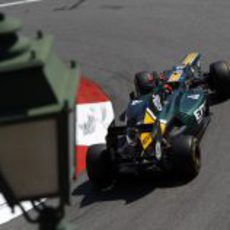 Heikki Kovalainen exprime el potencial del CT01 en Mónaco