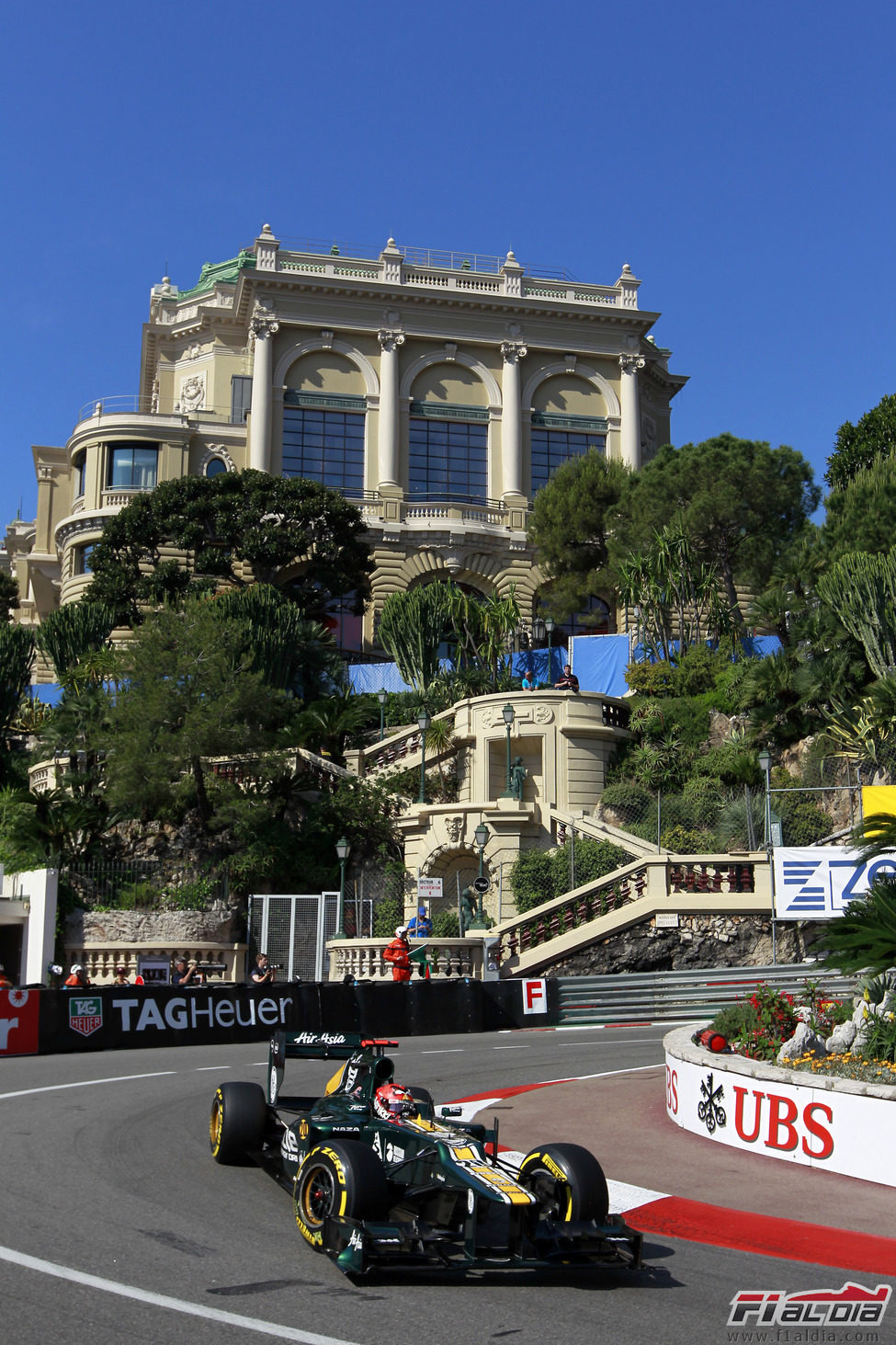 Heikki Kovalainen completa los Libres 1 del GP de Mónaco