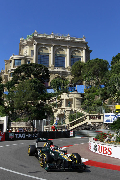 Heikki Kovalainen completa los Libres 1 del GP de Mónaco