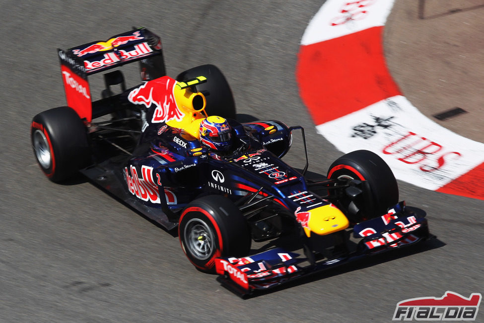 Mark Webber saldrá desde la 'pole' en el GP de Mónaco 2012
