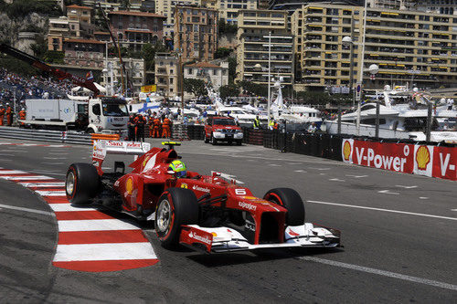 Felipe Massa saca el máximo partido del F2012 en Mónaco