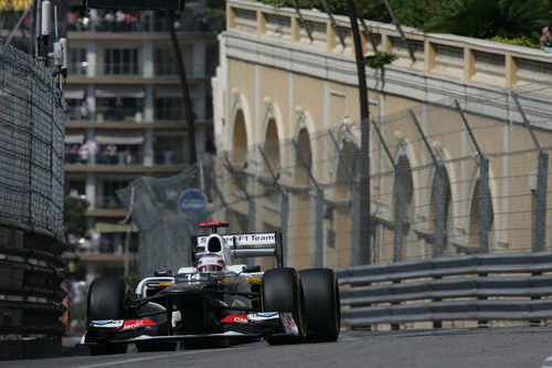 Kamui Kobayashi en los Libres 3 del GP de Mónaco