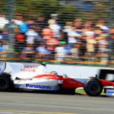 Glock en la pista de Melbourne