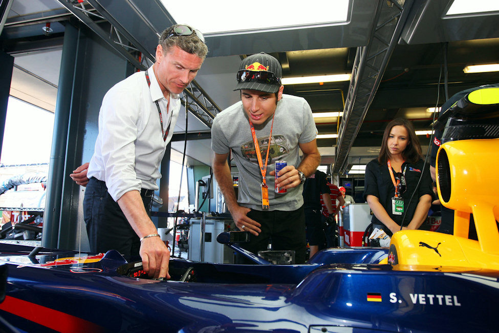 Coulthard y Rick Kelly