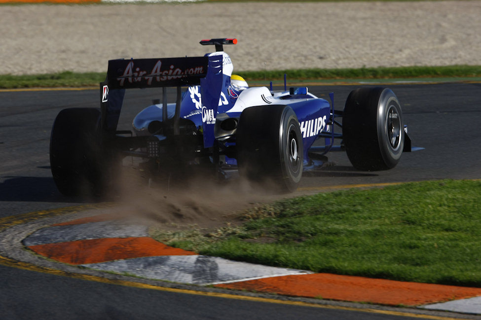 Rosberg durante la clasificación