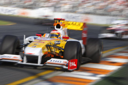 Fernando Alonso en el GP de Australia