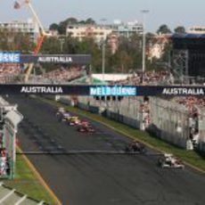 Fisichella en el GP de Australia