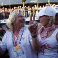 Richard Branson en Australia