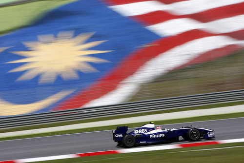 Nakajima en su Williams