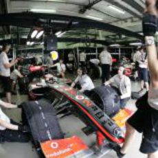 EL McLaren de Kovalainen
