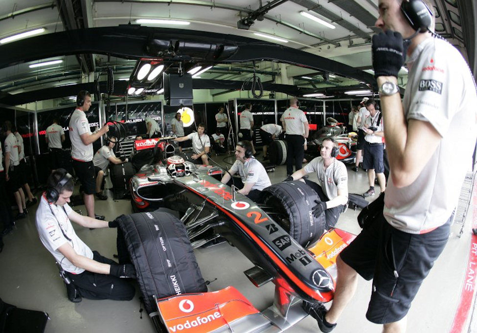 EL McLaren de Kovalainen