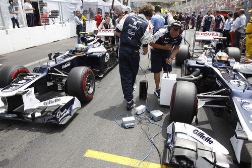 Pastor Maldonado y Bruno Senna, a la parrilla