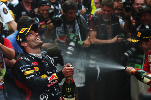Mark Webber disfrutó como nunca en Mónaco
