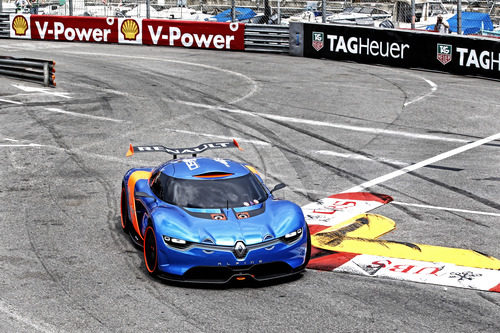 Renault Alpine 110-50 en el circuito de Montecarlo