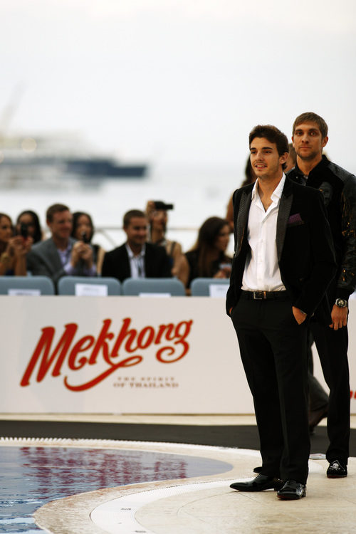 Bianchi y Petrov en el Amber Lounge de Mónaco