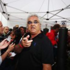 Flavio Briatore en el GP de Mónaco 2012