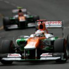 Paul di Resta durante el Gran Premio de Mónaco 2012