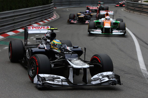 Bruno Senna rueda durante la Q2 del sábado