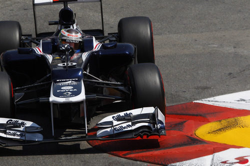 Pastor Maldonado exprime el potencial del FW34 en Montecarlo