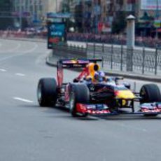 Daniel Ricciardo rueda con el Red Bull en Ucrania