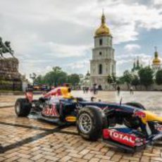 El monoplaza de Red Bull en Kiev