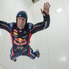 Mark Webber volando en Canadá