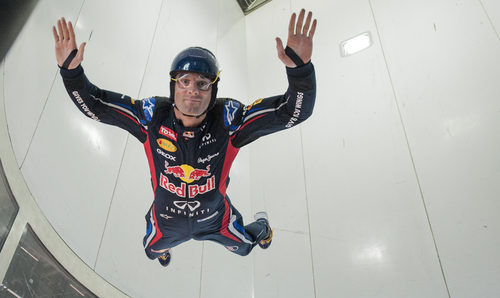 Mark Webber volando en Canadá