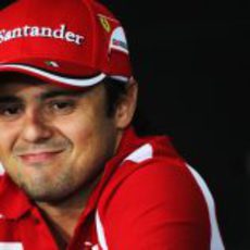 Felipe Massa en la rueda de prensa de la FIA del jueves en Canadá