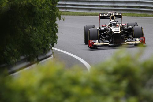 Kimi Räikkönen a los mandos del E20 en Montreal