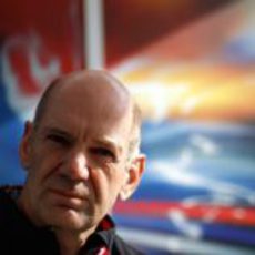 Adrian Newey durante los preparativos para el GP de Canadá 2012