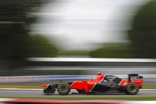 Charles Pic rueda en los Libres 1 del GP de Canadá