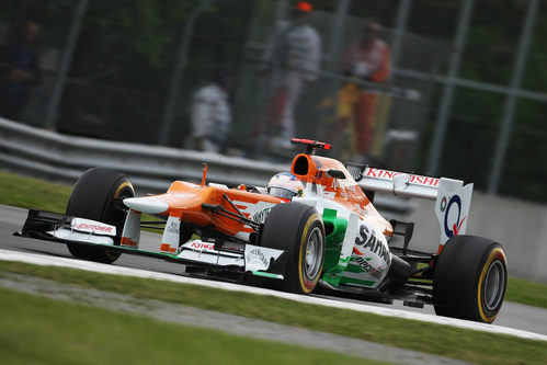 Paul di Resta completa una tanda de vueltas en los Libres 1